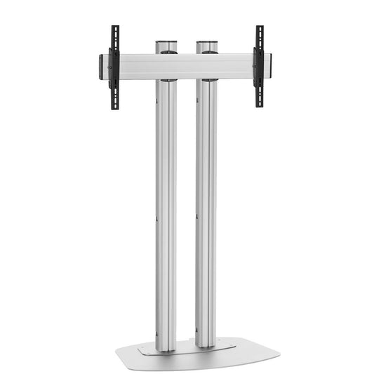 Vogels FD 1884S FLOORSTAND DOUBLE-POLE 180 VESA 800X400 - SILVER