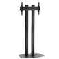 Vogels FD 2064B FLOORSTAND DOUBLE-POLE 200 VESA 600X400 - BLACK