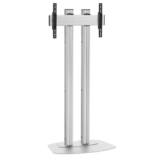 Vogels FD 2064S FLOORSTAND DOUBLE-POLE 200 VESA 600X400 - SILVER