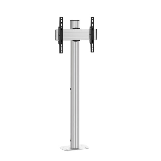 Vogels FM 1544S FLOORMOUNTED FIXED SINGLE-POLE 150 VESA 400X400 - SILVER