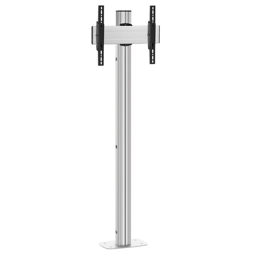 Vogels FM 2044S FLOORMOUNTED FIXED SINGLE-POLE 200 VESA 400X400 - SILVER