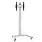 Vogels T 1844S TROLLEY SINGLE-POLE 180 VESA 400X400 - SILVER