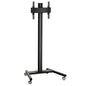 Vogels T 2044B TROLLEY SINGLE-POLE 200 VESA 400X400 - BLACK