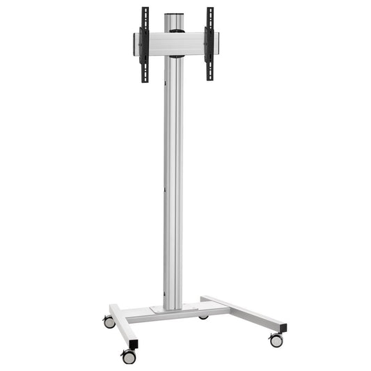 Vogels T 2044S TROLLEY SINGLE-POLE 200 VESA 400X400 - SILVER