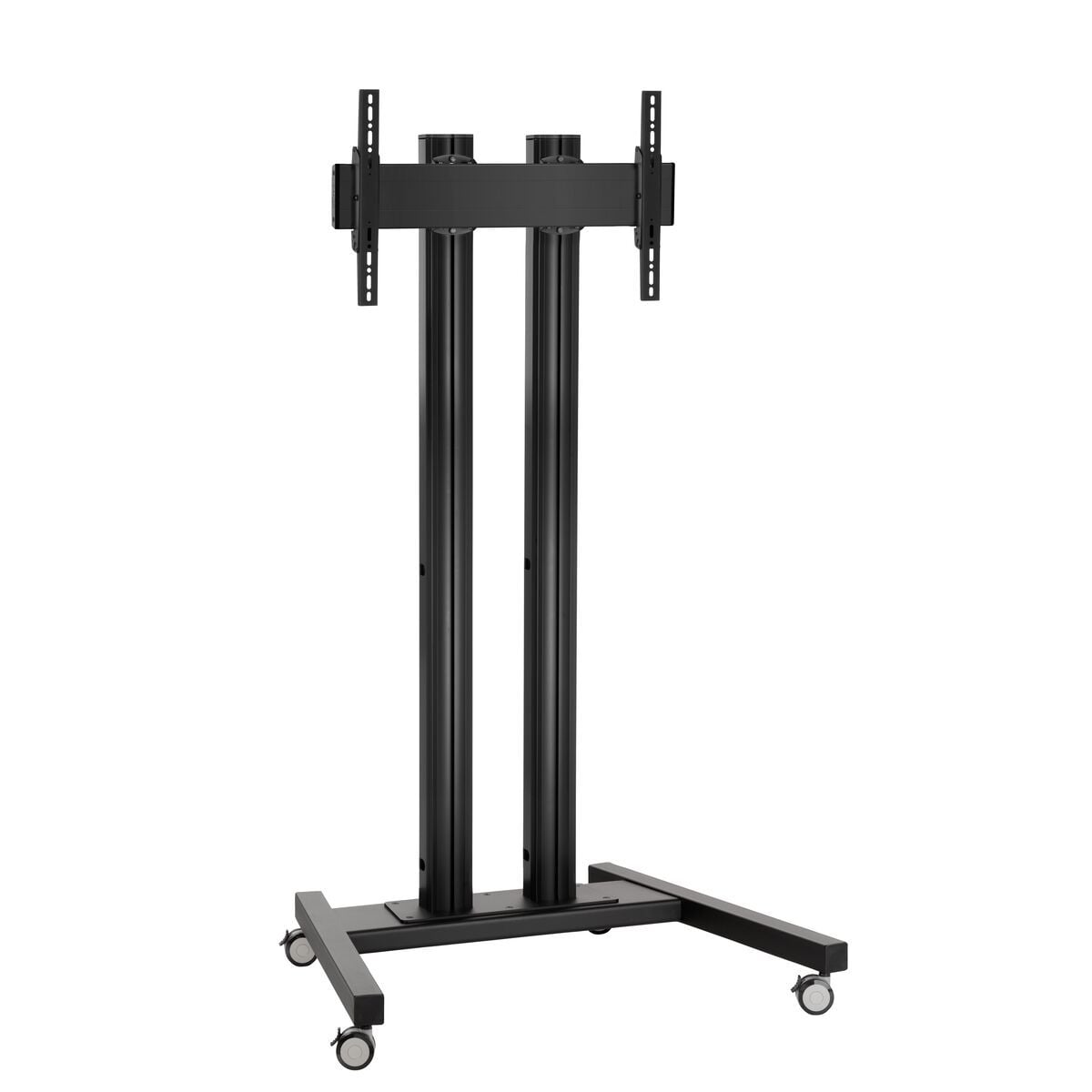 Vogels TD 1564B TROLLEY DOUBLE-POLE 150 VESA 600X400 - BLACK