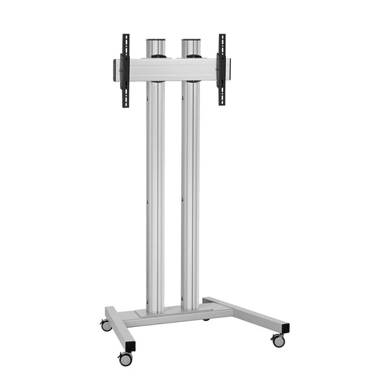 Vogels T 1864S TROLLEY 180 VESA 600X400 - SILVER