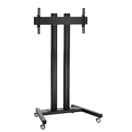 Vogels TD 1884B TROLLEY DOUBLE-POLE 180 VESA 800X400 - BLACK