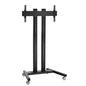 Vogels TD 1884B TROLLEY DOUBLE-POLE 180 VESA 800X400 - BLACK