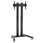 Vogels T 2064B TROLLEY 200 VESA 600X400 - BLACK