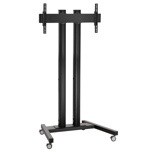 Vogels TD 2084B TROLLEY DOUBLE-POLE 200 VESA 800X400 - BLACK