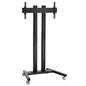 Vogels TD 2084B TROLLEY DOUBLE-POLE 200 VESA 800X400 - BLACK