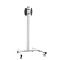 Vogels T 1522S TROLLEY SINGLE-POLE 150 VESA 200X200 - SILVER