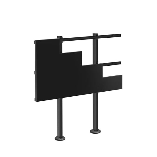 Vogels FMLED 4X4 DVLED FLOOR MOUNT 4X4 27 - BLACK