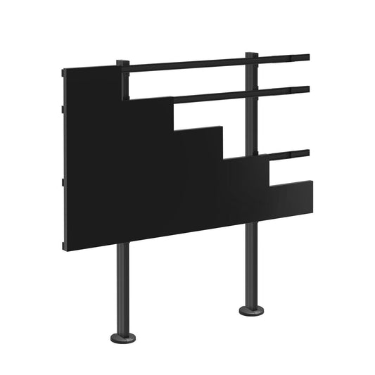 Vogels FMLED 5X5 DVLED FLOOR MOUNT 5X5 27 - BLACK