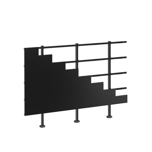 Vogels FMLED 8X8 DVLED FLOOR MOUNT 8X8 27 - BLACK