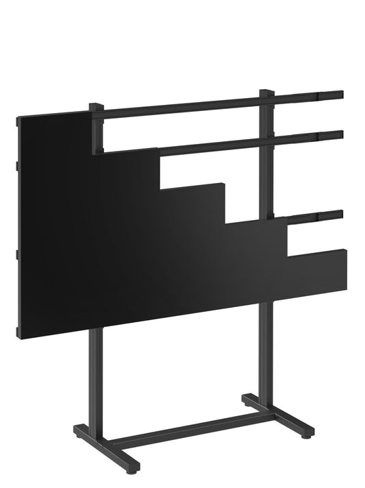Vogels FLED 5X5 DVLED FLOOR STAND 5X5 27 - BLACK