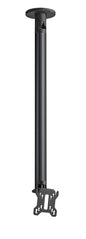 Vogels CT 243011B CEILINGBRACKET TURN TILT SINGLE-POLE 300 VESA 100X100 - BLACK