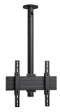 Vogels CT 240844B CEILINGBRACKET TURN TILT SINGLE-POLE 80 VESA 400X400 - BLACK