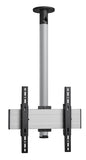 Vogels CT 241544S CEILINGBRACKET TURN TILT SINGLE-POLE 150 VESA 400X400 - SILVER