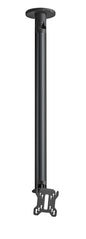 Vogels CT 241511B CEILINGBRACKET TURN TILT SINGLE-POLE 150 VESA 100X100 - BLACK