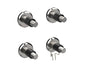 Vogels PLA 9308 EXTENDED MOUNTING BOLTS 4PCS - BLACK