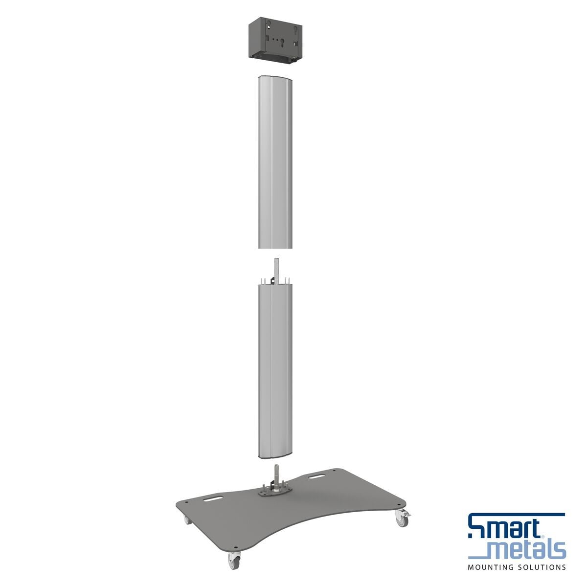 Vogels DIVISIBLE TROLLEY PANELS <90",85KG - SILVER