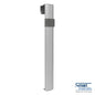 Vogels FLOOR TO WALL COLUMN (HEAVY DUTY) - BLACK