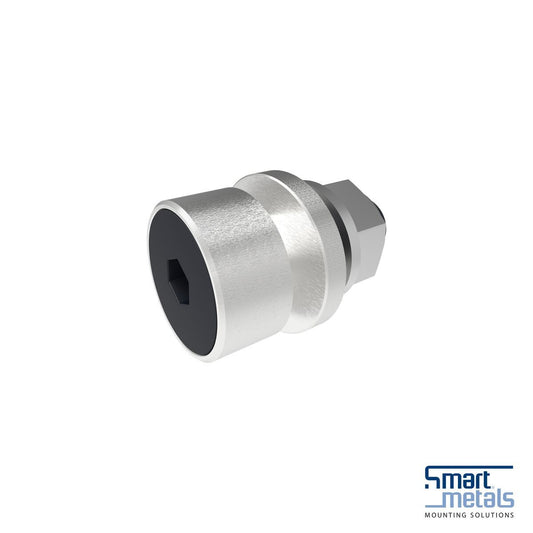 Vogels COUPLING BOLT 15MM+M8X30 - SILVER