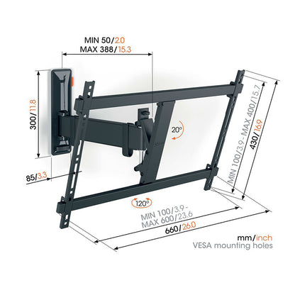 Vogels TVM 3625 Full-Motion Mount Large