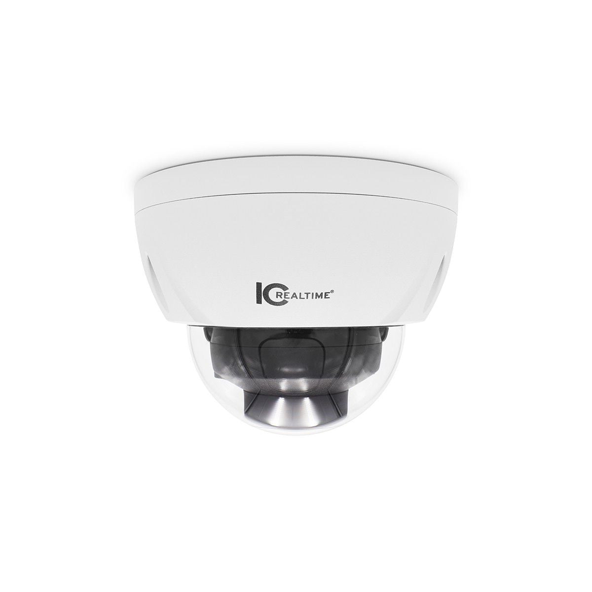 IC Realtime IPEL-D30V-IRW1 : 3MP IP Indoor/Outdoor Full Size Vandal Dome. I-SnIPer. Varifocal 2.8-12mm Motorized Lens