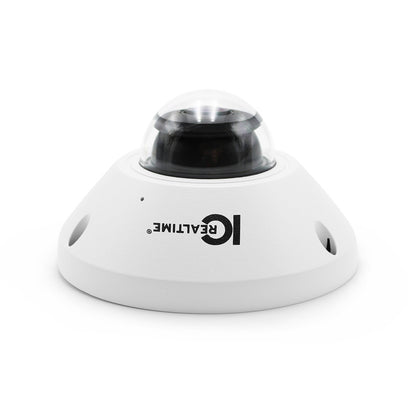 IC Realtime IPEL-F50F-W2 : 5MP Indoor/outdoor 360Â° Spherical Dome. 1.4mm Fisheye Lens (360Â°). Built in Microphone. POE Capable