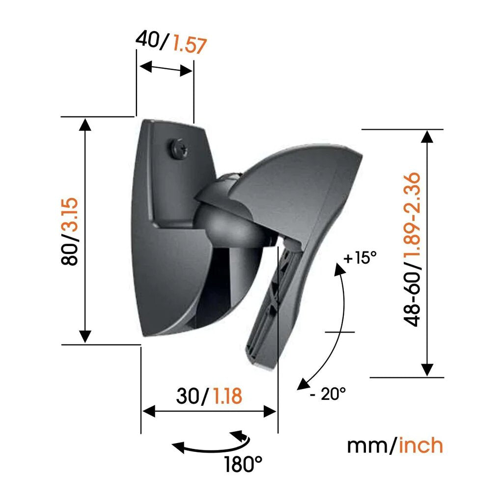 Vogels VLB 500 Loudspeaker Wall Mount