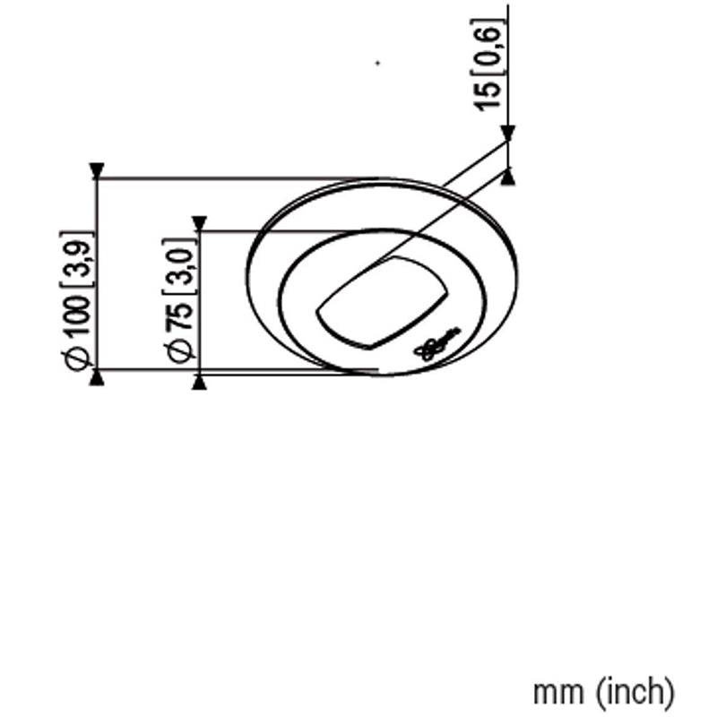 Vogels PFA 9106 WHITE CEILING COVERS FOR PUC 21XX AND 23XX SERIES