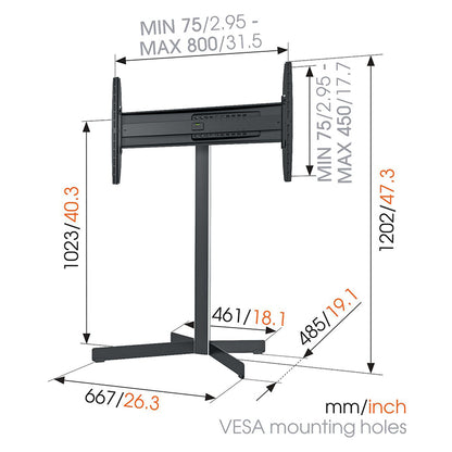 Vogels EFF 8330 TV Floor Stand