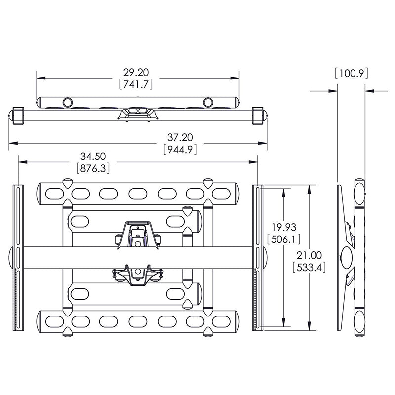 Vogels PFW 6852 DISPLAY WALL MOUNT TURN & TILT 136KG