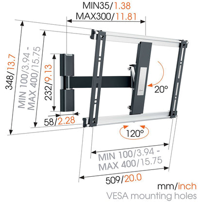 Vogels THIN 425 Full-Motion TV Wall Mount