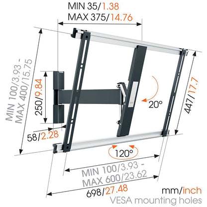 Vogels THIN 525 Full-Motion TV Wall Mount